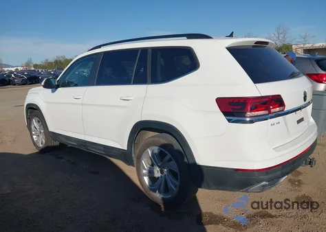 2022 Volkswagen Atlas 3.6L V6 Se W/Technology из США, поврежденный, VIN 1V2WR2CA1NC517506